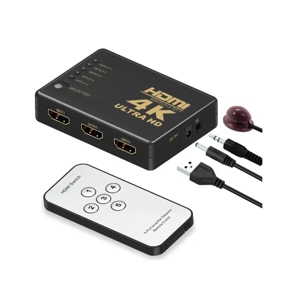 SWITCH 4K HDMI HAVIT 5-IN TO 1-OUT